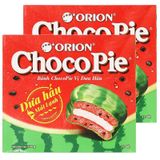  Bánh Orion Chocopie vị dưa hấu 12 bánh hộp 360g 