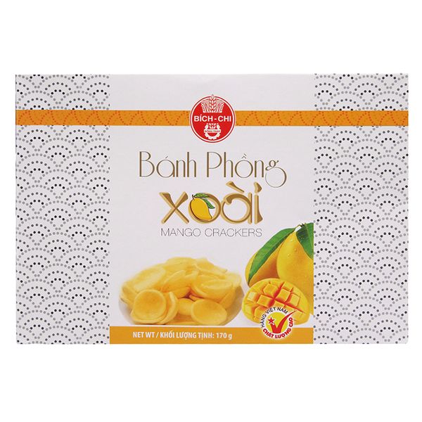  Bánh phồng xoài Bích Chi hộp 170g 