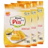  Bánh pía chay Tân Huê Viên đậu sầu riêng 40g x 12 cái bộ 3 gói x 480g 