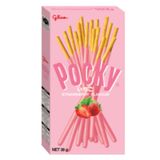  Bánh que Glico Pocky phủ kem hương dâu bộ 3 hộp x 38g 