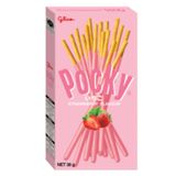  Bánh que Glico Pocky phủ kem hương dâu hộp 38g 