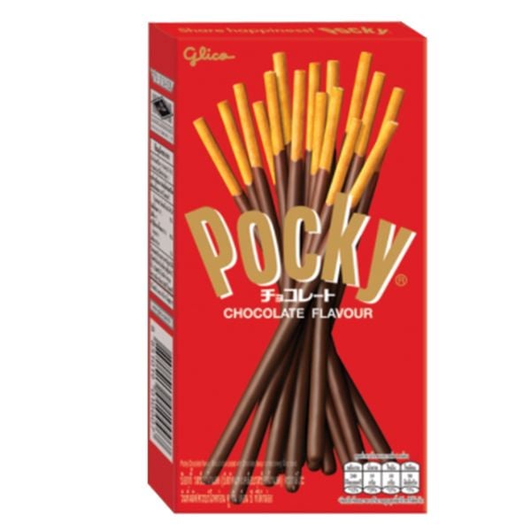  Bánh que Glico Pocky phủ kem hương socola hộp 40g 