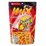  Bánh que Mix hương vị gà cay bộ 6 gói x 60g 