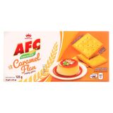  Bánh quy caramel flan AFC bộ 2 hộp x 125g 