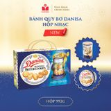  Bánh quy Danisa Melody hộp quà tết có nhạc hộp 992G 