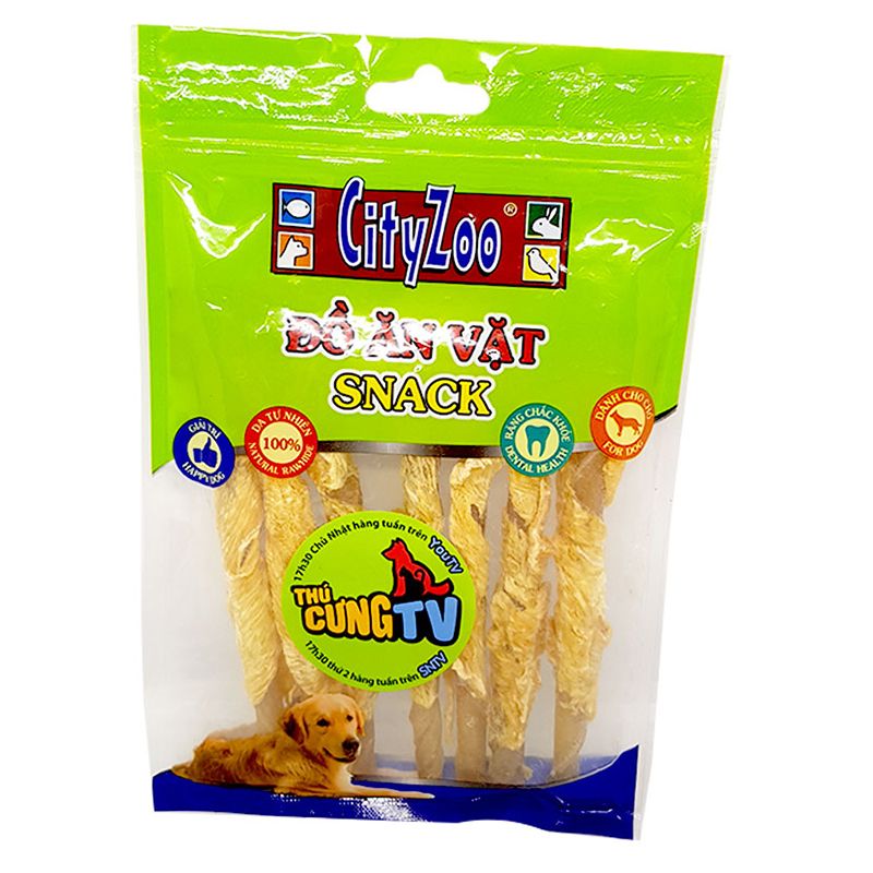 Bánh snack Cityzoo da bò và phi lê gà gói 7 cây - Tạp Hóa ...