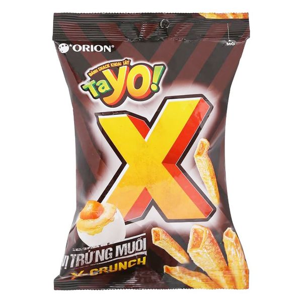  Bánh snack khoai tây vị trứng muối TaYo X gói 30g 