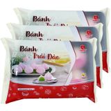  Bánh trái đào Thọ Phát bộ 3 gói x 240g 