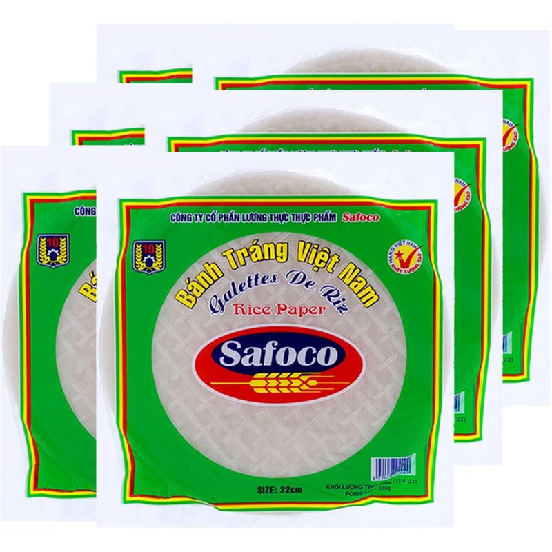  Bánh tráng Safoco 22cm gói 500 g 