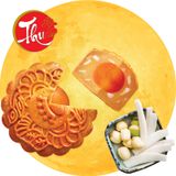  Bánh trung thu Kinh Đô hạt sen dừa tươi 2 trứng mã 5 cái 210g 