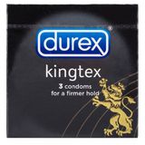  Bao cao su Durex Kingtex 49mm hộp 3 cái 