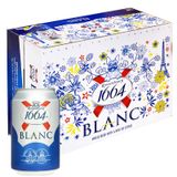  Bia Blanc 1664 Kronenbourg thùng 24 lon x 330ml Giá Sỉ 