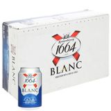  Bia Blanc 1664 Kronenbourg thùng 24 lon x 330ml Giá Sỉ 