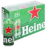  Bia Heineken Sleek thùng 24 lon x 330ml 