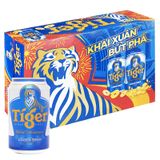  Bia Tiger xuân lốc 6 lon x 330ml 