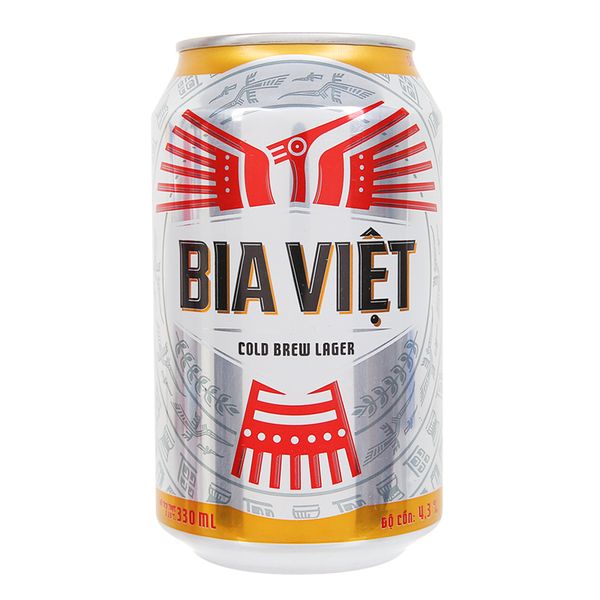  Bia Việt lon 330ml 