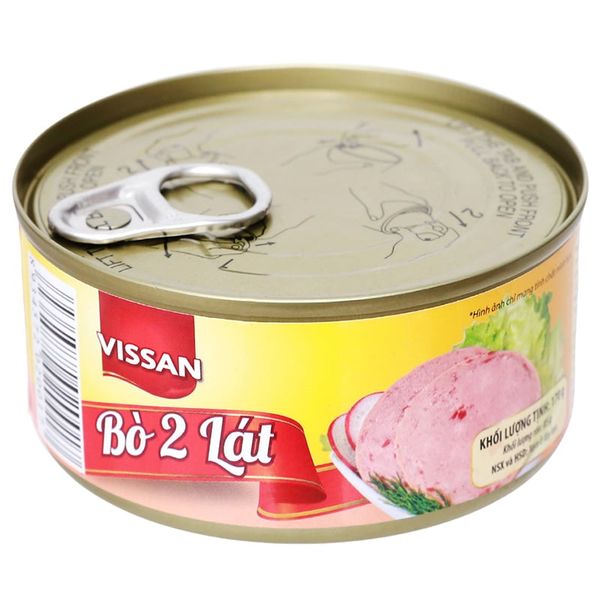  Bò hai lát Vissan hộp 170g 