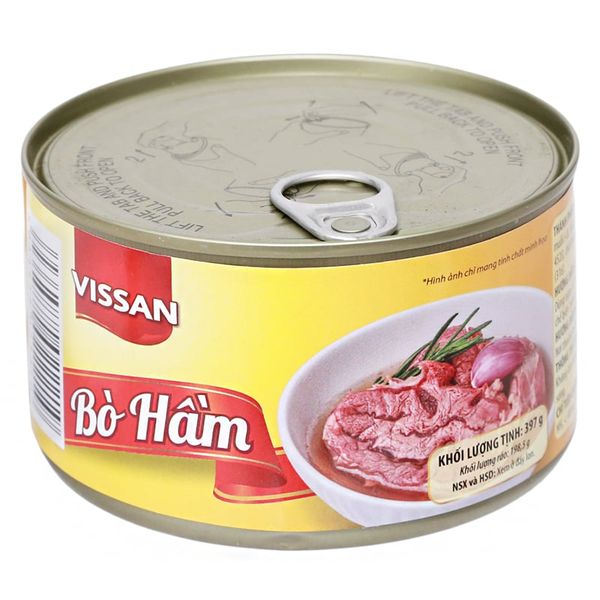  Bò hầm Vissan hộp 397g 