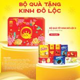  Bộ quà Tết Kinh Đô Lộc Đỏ hộp 811 g 