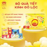  Bộ quà Tết Kinh Đô Lộc Vàng hộp 811 g 