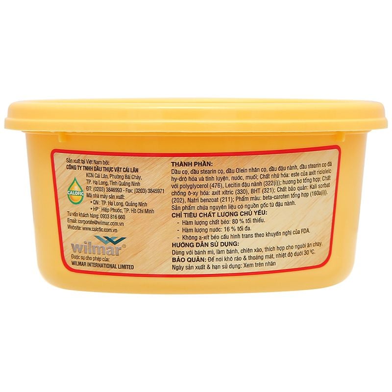  Bơ thực vật Meizan hộp 800g 