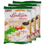  Bột bánh cuốn Mikko Hương Xưa bộ 3 gói x 220g 