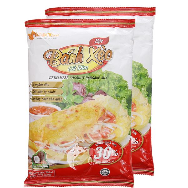  Bột bánh xèo cốt dừa Tài Ký bộ 2 gói x 400 g 