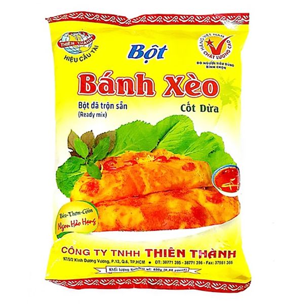  Bột bánh xèo cốt dừa Thiên Thành gói 400g 