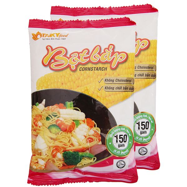  Bột bắp Tài Ký bộ 2 gói x 150g 