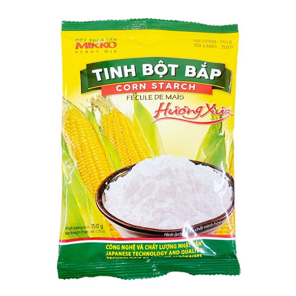  Bột bắp tinh Hương Xưa Mikko gói 150g 