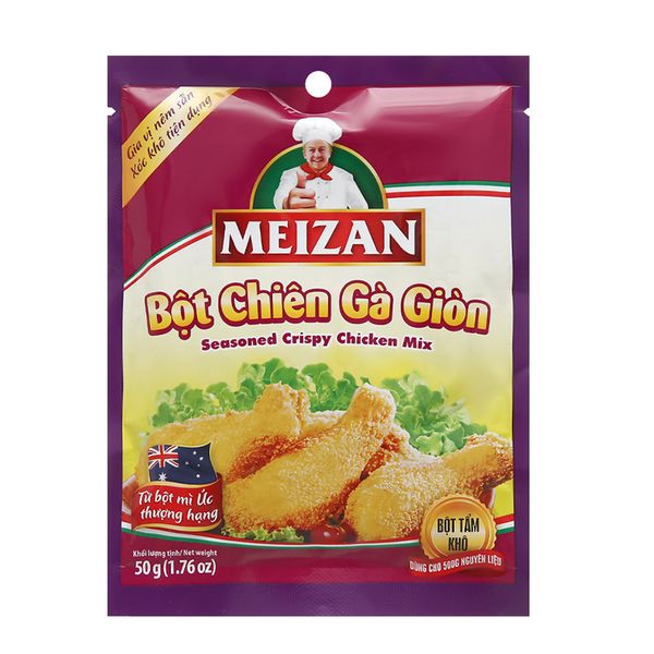  Bột chiên gà giòn Meizan gói 50g 