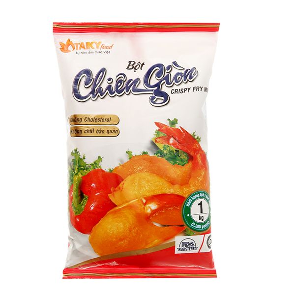  Bột chiên giòn đỏ Tài Ký gói 1kg 