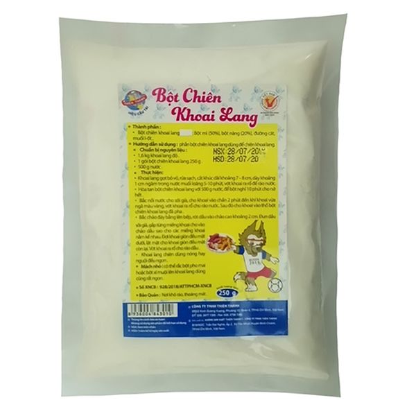  Bột chiên khoai lang Thiên Thành gói 250g 