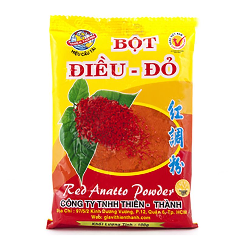  Bột điều màu đỏ Thiên Thành gói 500 g 