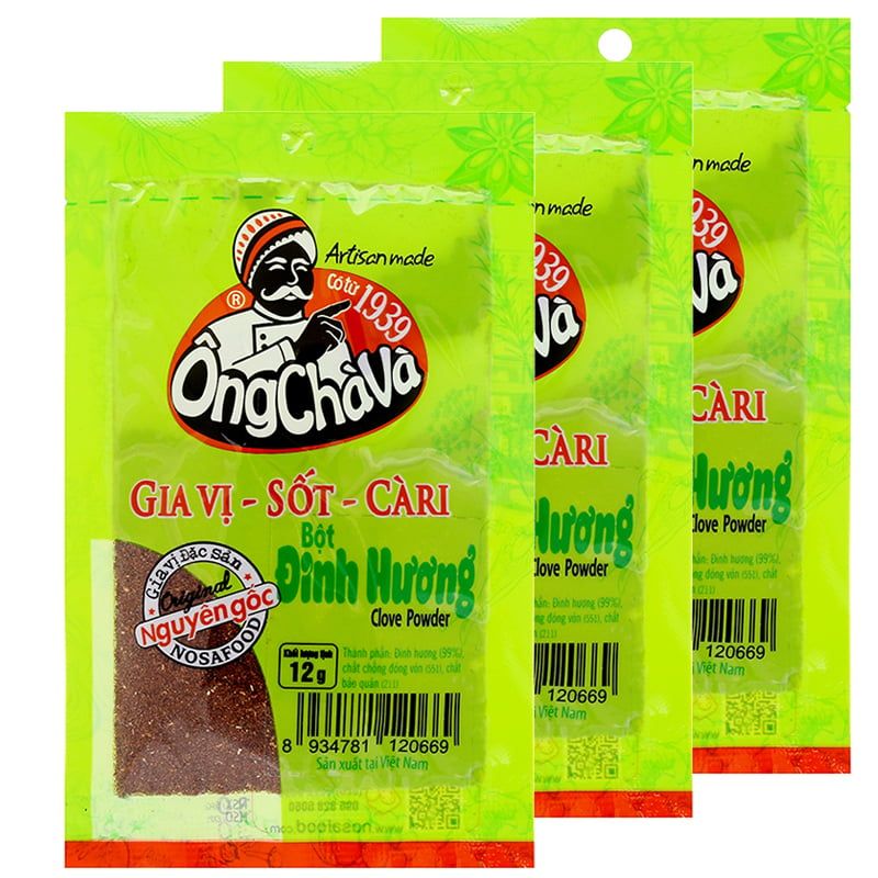  Bột đinh hương Ông Chà Và gói 12g 