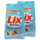  Bột giặt Lix đậm đặc chống lem màu gói 5,5kg tặng 1 lít nước lau sàn On1 