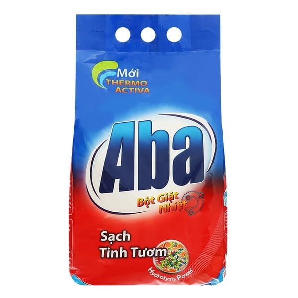 Bột giặt nhiệt Aba sạch tinh tươm túi 2,9 kg 