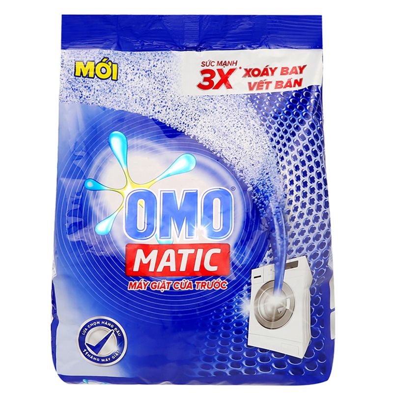  Bột giặt OMO Matic cửa trước túi 2,9 kg 