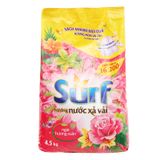  Bột giặt Surf hương nước xả vải gió xuân nồng nàn gói 4,5 kg 