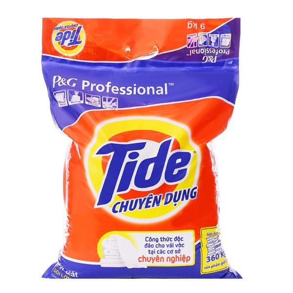  Bột giặt Tide chuyên dụng gói 9kg 