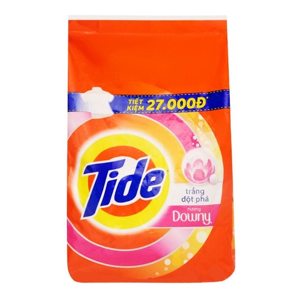  Bột giặt Tide trắng đột phá hương Downy gói 3,8 kg 