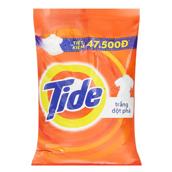  Bột giặt Tide trắng đột phá hương Downy gói 5 kg 