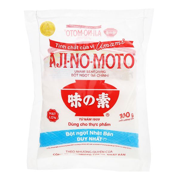  Bột ngọt Ajinomoto hạt lớn gói 100g 