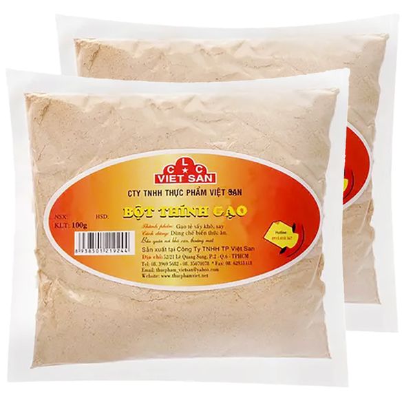  Bột thính Việt San bộ 2 gói x 50g 