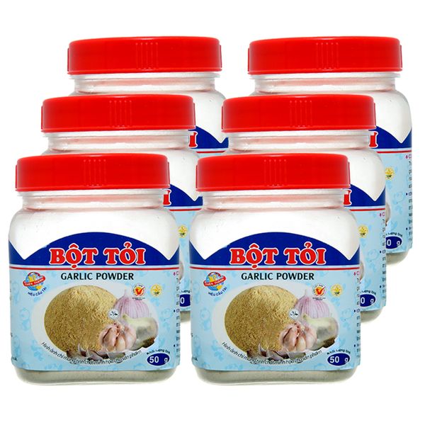  Bột tỏi Thiên Thành lốc 6 hũ x 50g 