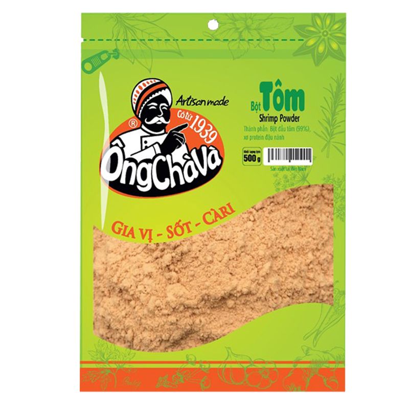  Bột tôm Ông Chà Và bộ 2 gói x 500 g 