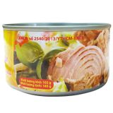  Cá ngừ đại dương ngâm dầu Seaspimex hộp 185g 