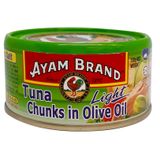  Cá ngừ khúc ngâm dầu Olive Ayam Brand hộp 150g 