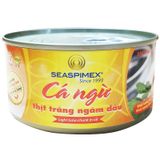  Cá ngừ thịt trắng ngâm dầu Seaspimex hộp 185g 