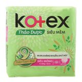  Băng vệ sinh Kotex thảo dược siêu mềm siêu mỏng cánh gói 8 miếng 